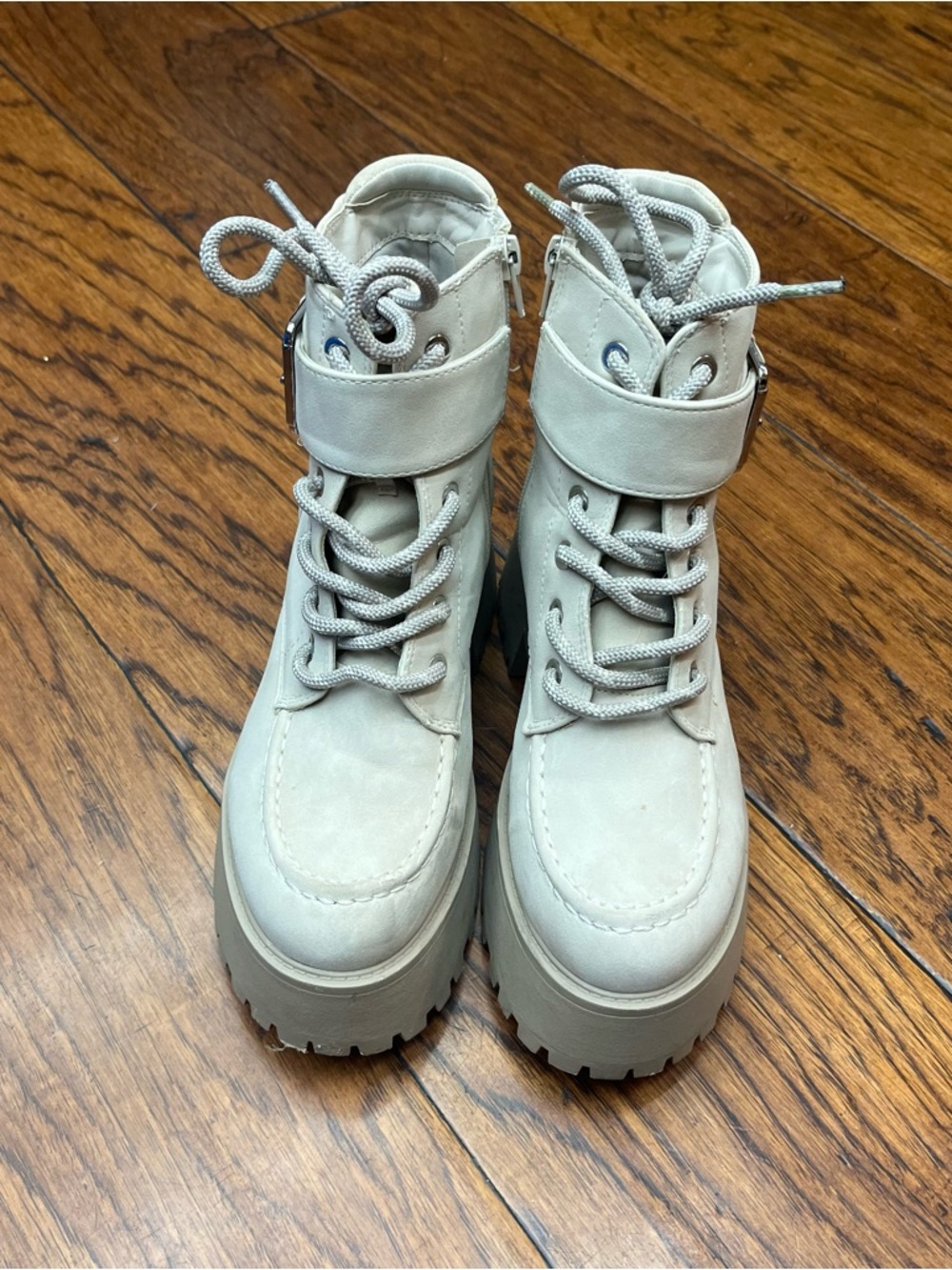Soda womens platform combat boots